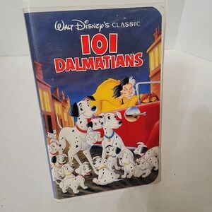 Disney's 101 Dalmatians (VHS, 1992) The Classics Black Diamond Edition
